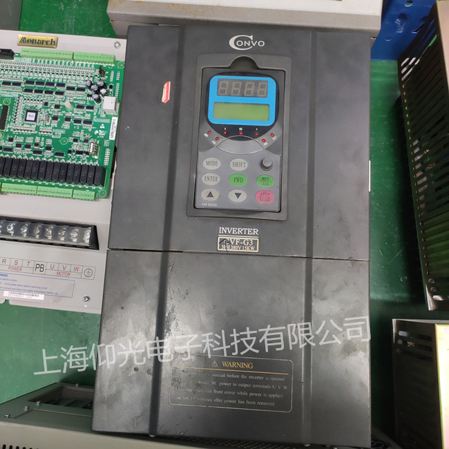 ONVO康沃CVF-G3系列55kw大功率變頻器維修 顯示故障ER08維修中心