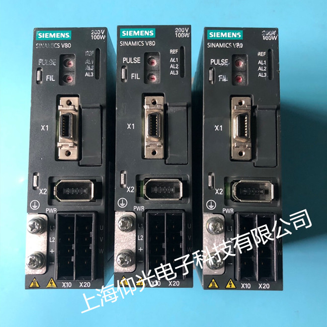 西門子v80伺服驅動器維修,過載無顯示快速修理