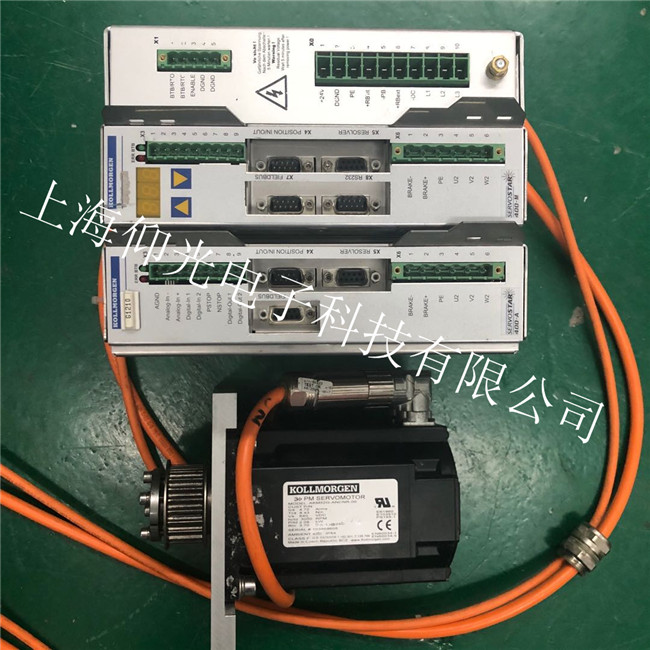 科爾摩根驅動器維修S406BA-SE上電無顯示維修