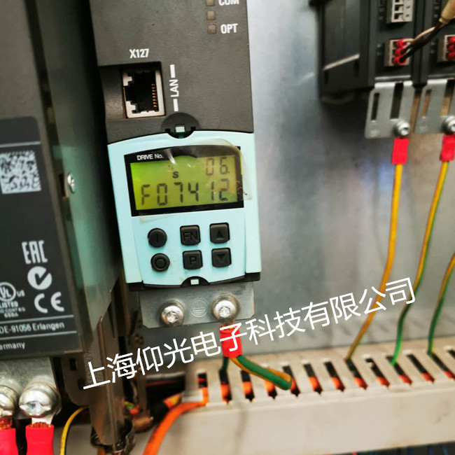 西門(mén)子S120變頻器維修6SL3040-1MA00-0AA0報(bào)警F07412故障修理