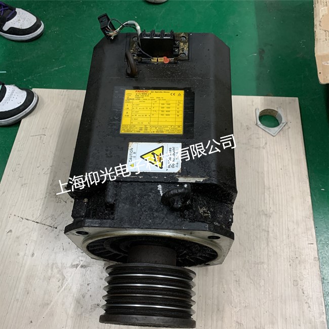 機械設(shè)備維修FANUC發(fā)那科主軸電機維修A06B-0857-B100編碼器損壞修理