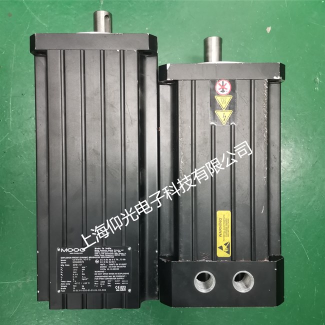 MOOG穆格伺服電機(jī)維修T-2-V8-012-17-02-H1 剎車(chē)線圈磁鐵故障修理