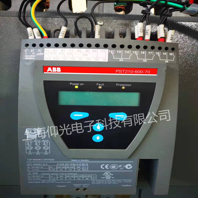 ABB軟啟動故障報警維修