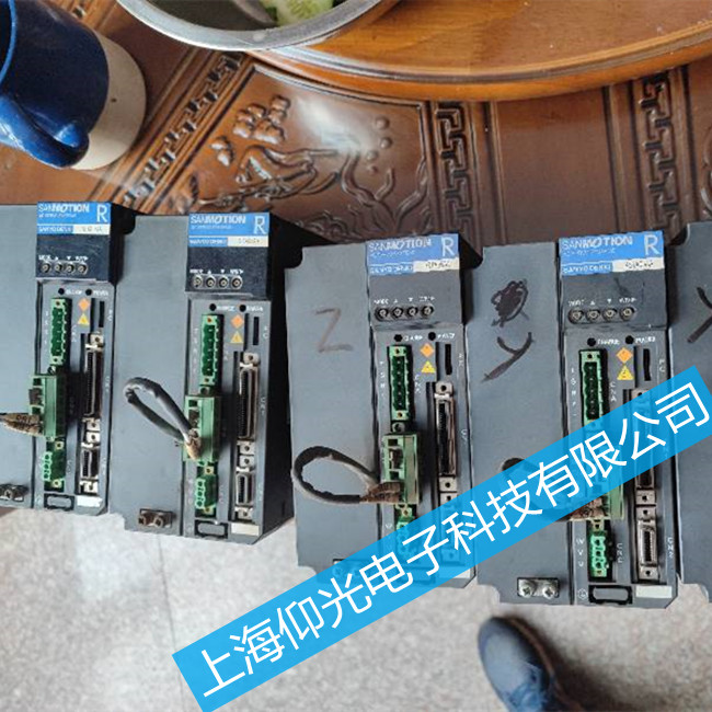 SANMOTION山洋三洋伺服驅動器報警顯示22/21維修中心