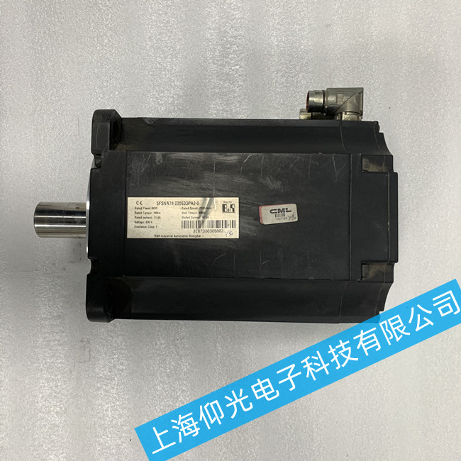 維修貝加萊伺服電機8MSE6X.E3-GV1C-1通電不能轉動維修