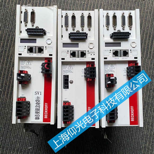 倍福驅動器維修AX8118-0000-0000報警顯示F610故障維修