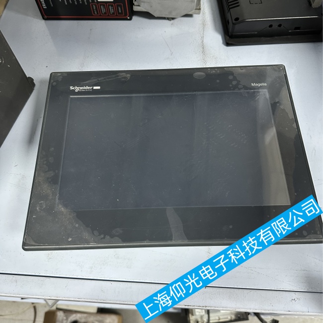 南京施耐德觸摸屏XBTN410屏幕顯示內容不正常故障維修重點推薦