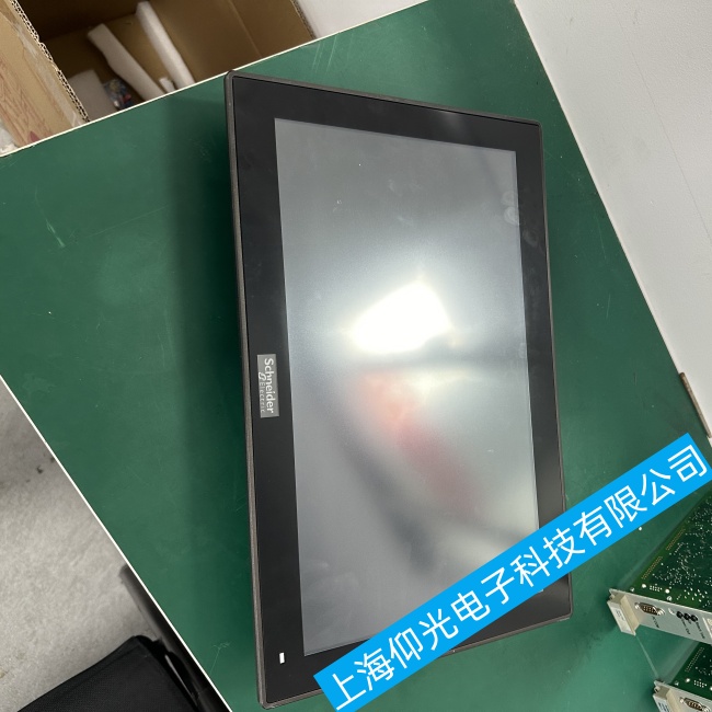 廣東施耐德觸摸屏XBTN410卡在開機界面無法繼續啟動故障維修免費咨詢