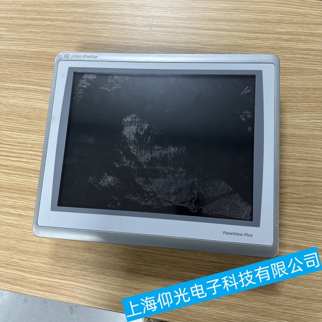 常州AB羅克韋爾觸摸屏2711P-T12W21D8S通電后反復閃屏不開機故障維修哪家好