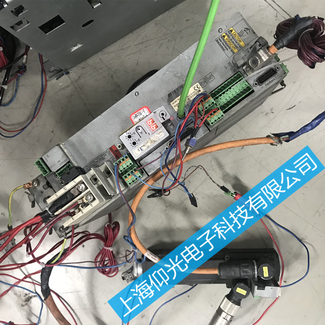 醫療設備力士樂伺服電機報警顯示C0124故障維修