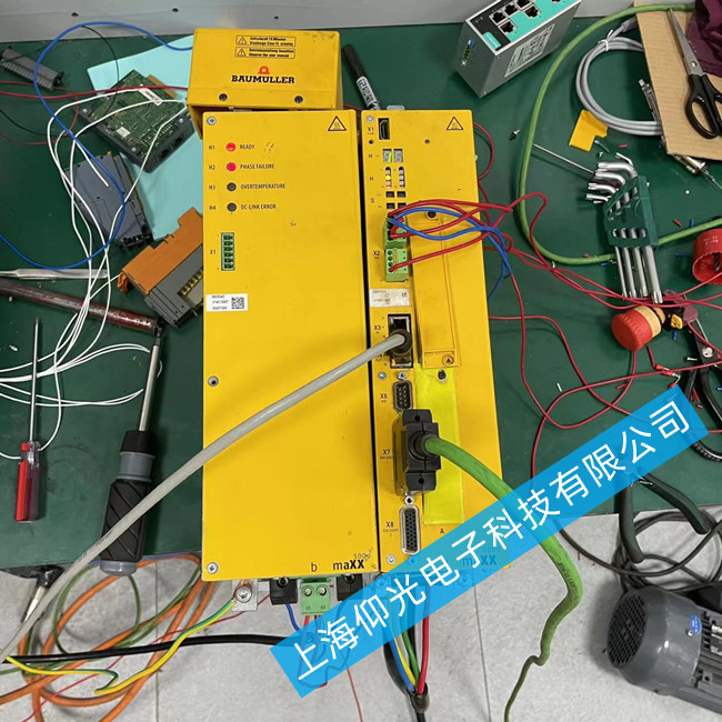 包米勒伺服驅動器維修BM4413-ST0-01200-03報警顯示91維修方法