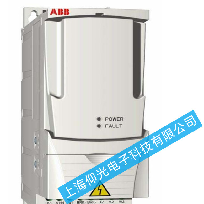 abb變頻器acs550出現有顯示無輸出故障的維修方法